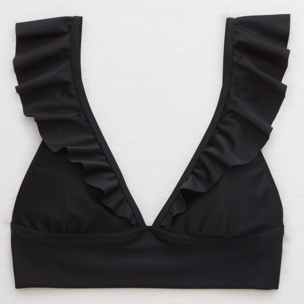 Aerie Ruffle Bikini Top